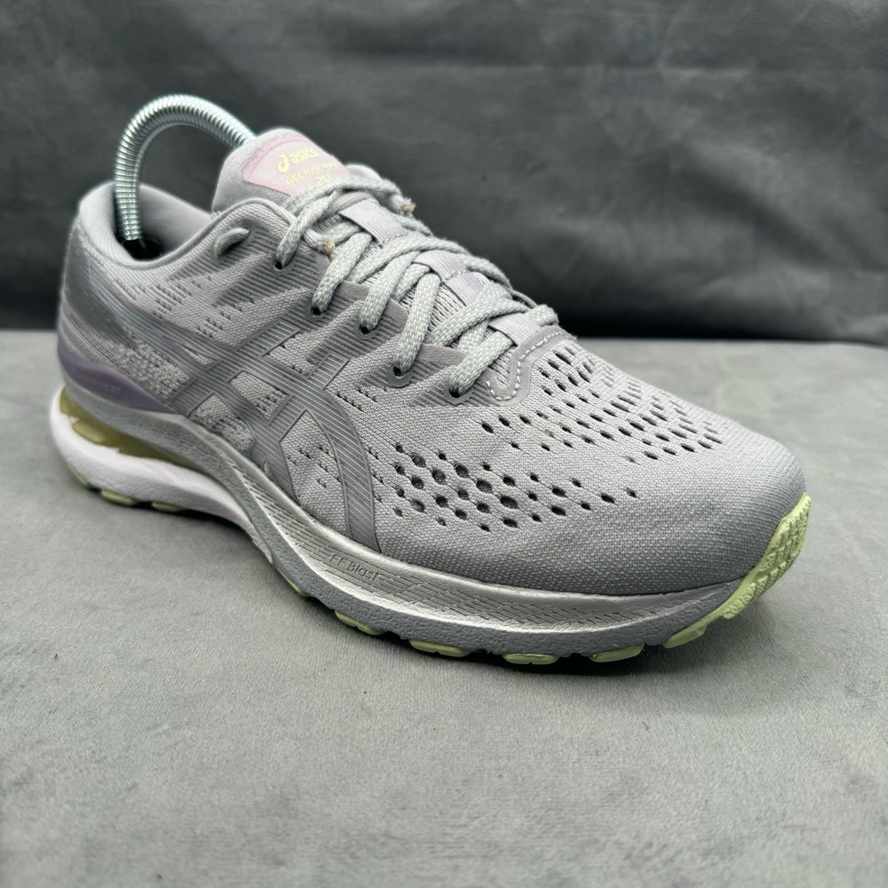Asics Gel-Kayano 28 Running Shoes Sneakers Women's Size 7.5 Gray Purple Athletic